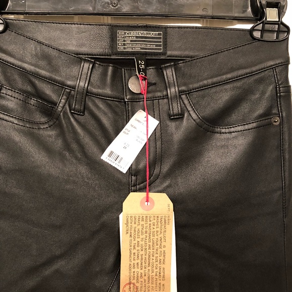 Current/Elliott Leather pants. Size 25. NWT!!!! - Picture 3 of 7
